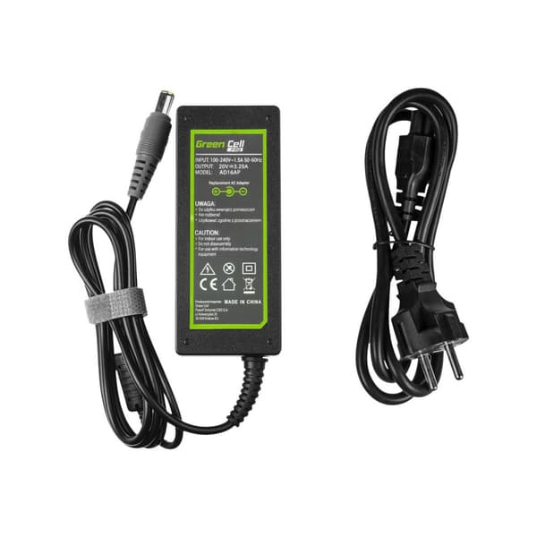 Green Cell - Pro Series - strömadapter - 65 watt