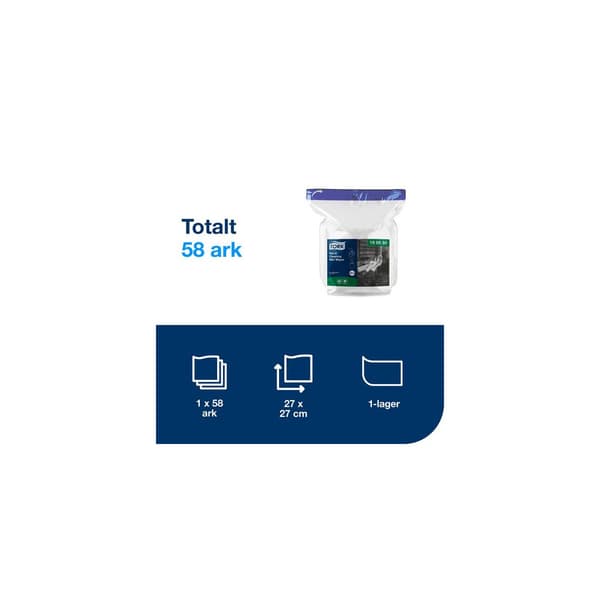 Våtservett TORK Refill PreW14 hand 58/fp