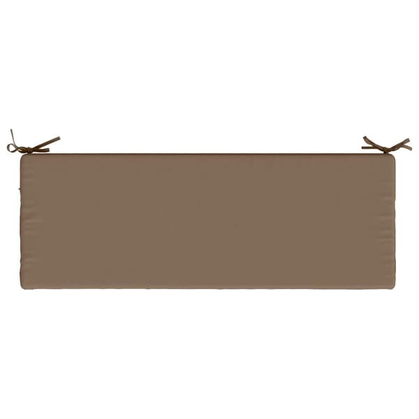 2-delade Bänk Kuddar SOEST 2 st 100% Polyester Taupe