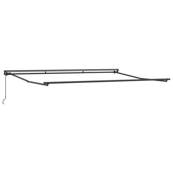 Markisram Justerbar Antracit 4,5 × 3 m Stål