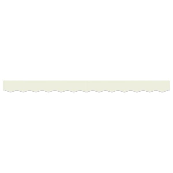 Markisvalance Kräm 230 x 20 cm Kanvas