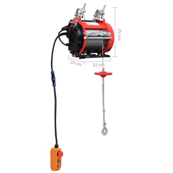 Elektrisk vinsch 500 kg 230 V