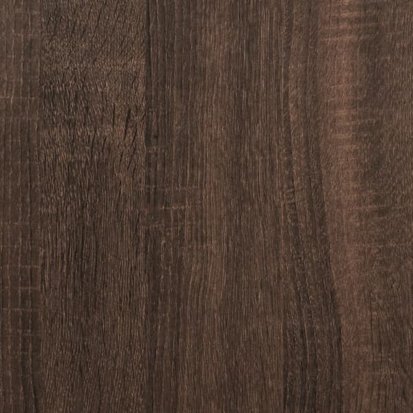 Spiselkrans brun ek 100x20x100 cm konstruerat trä
