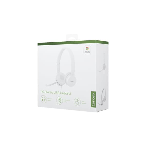 Lenovo 110 - headset - USB-A