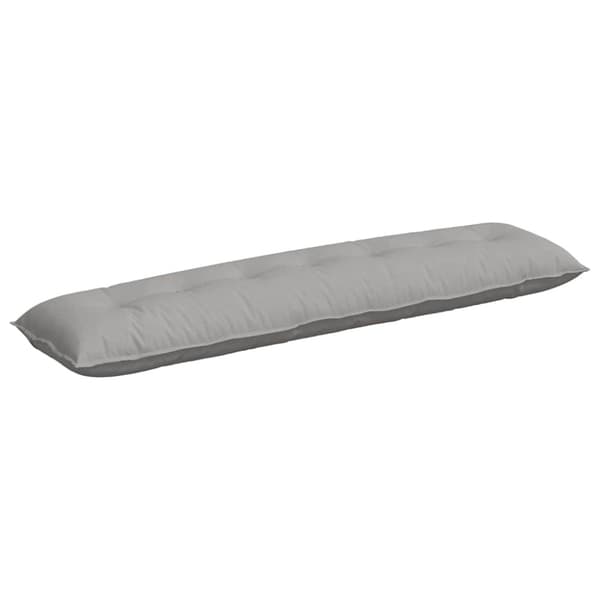 Ryggkudde Moln Grå 200 x 19 x 50 cm tyg