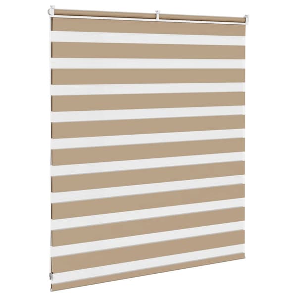 Rullgardin zebra 120x100 cm tyg bredd 115,9 cm polyester
