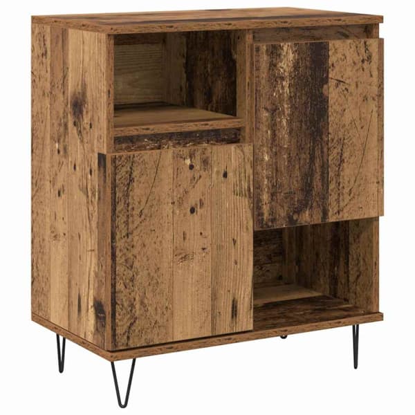 Sideboard Gammalt trä 60 x 35 x 70 cm