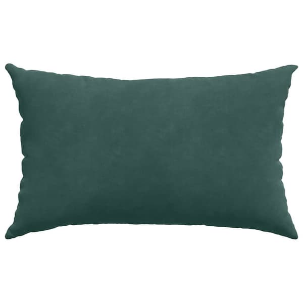 Sofakuddar 2 pcs Mörkgrön 50 x 30 cm Kordread tyg