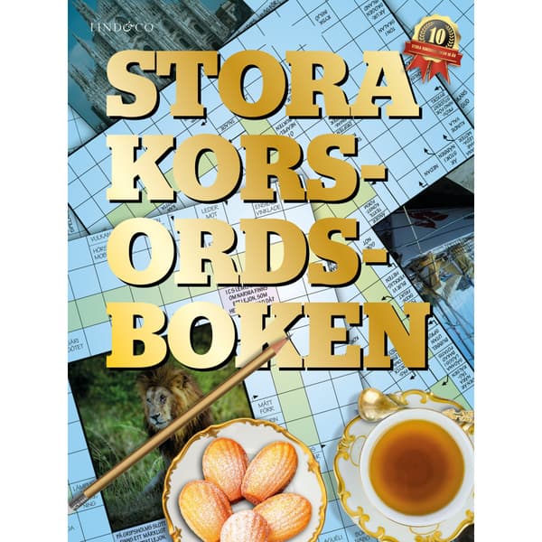 Stora korsordsboken (häftad)