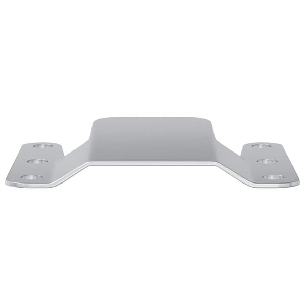 Flush Mount-Bracket 2 pcs Silver 75 x 66 x 1,4 mm Stål