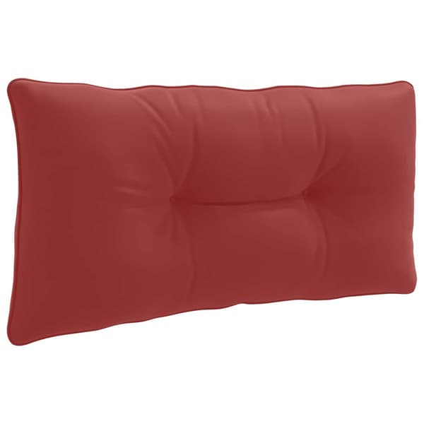 Ryggkudde PUTTEN 100% Polyester Vinröd 70 x 40 x 10 cm