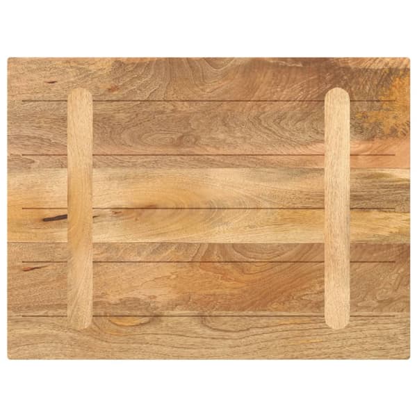 Bordsskiva 90x60x3,8 cm rektangulär massivt mango-trä