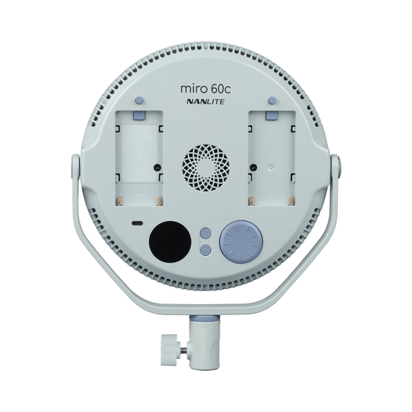 Nanlite Miro 60c LED Full-color Round Panel Light  (Mint Blue)