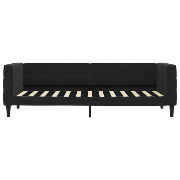 Dagbädd svart 80x200 cm sammet