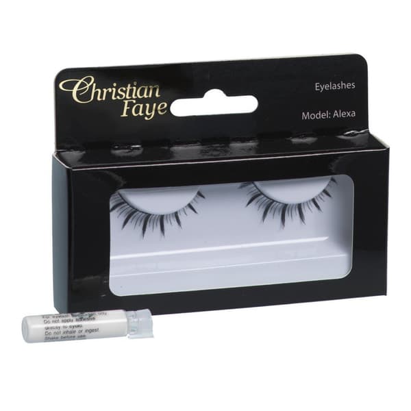 Eyelashes Alexa With Glue