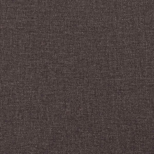Matstolar 2 pcs Mörkbrun 57 x 67 x 95 cm tyg