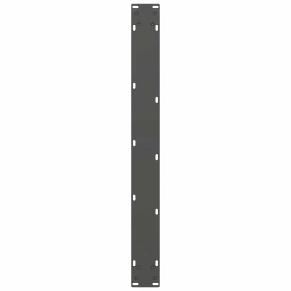 Matbordsben antracit 2 st 70x(72-73) cm stål