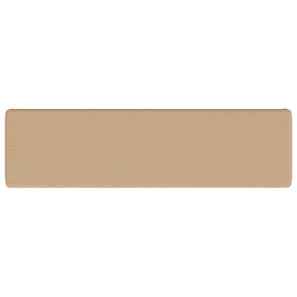 2-delade Bänk Kuddar VUGHT 2 st 100% Polyester Sand
