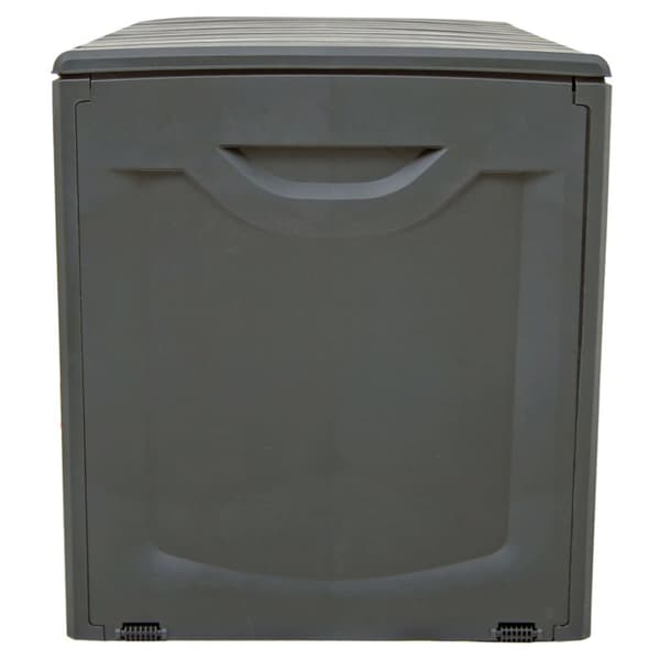 Dynbox svart 118x53x57 cm polypropen