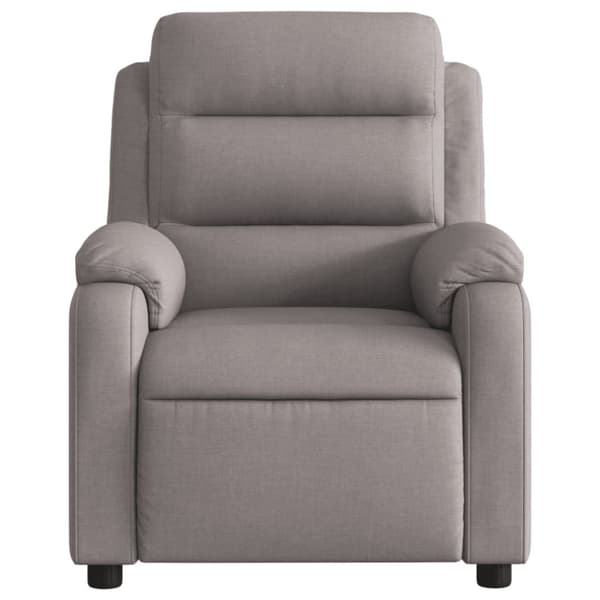 Reclinerfåtölj taupe tyg