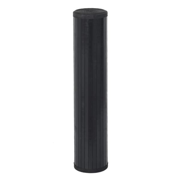 Matta rektangulär svart 100x200 cm bambu