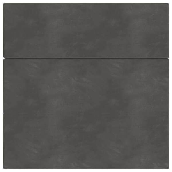 Fällbar Soffbed 180 x 67 x 45 cm Mörkgrå