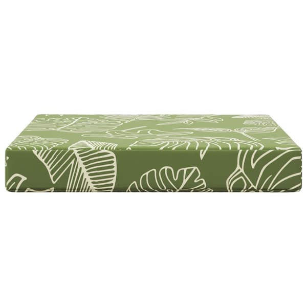Utomhus Soffa Kudde Bladdesign 60 x 60 x 8 cm Polyester