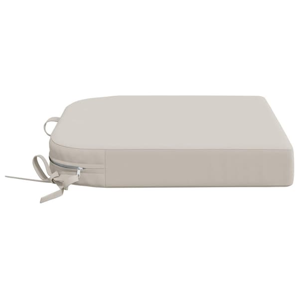 1-delad Sittkudde SOEST 100% Polyester Vit 40 x 40 x 7 cm
