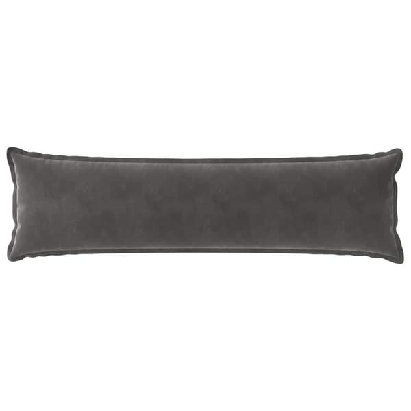 Kuddöverdrag HOUTEN Mörkgrå 40 x 145 cm Sammet