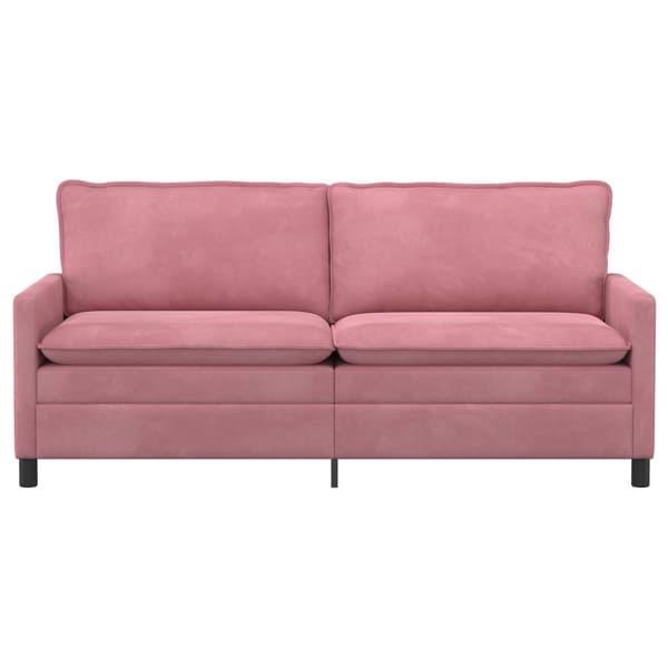Soffa Rosa 196 x 81 x 87,5 cm Sammet