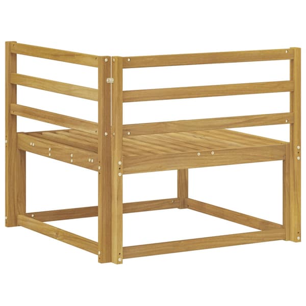 Utomhus Hörnsoffa Vit 83 x 83 x 73 cm