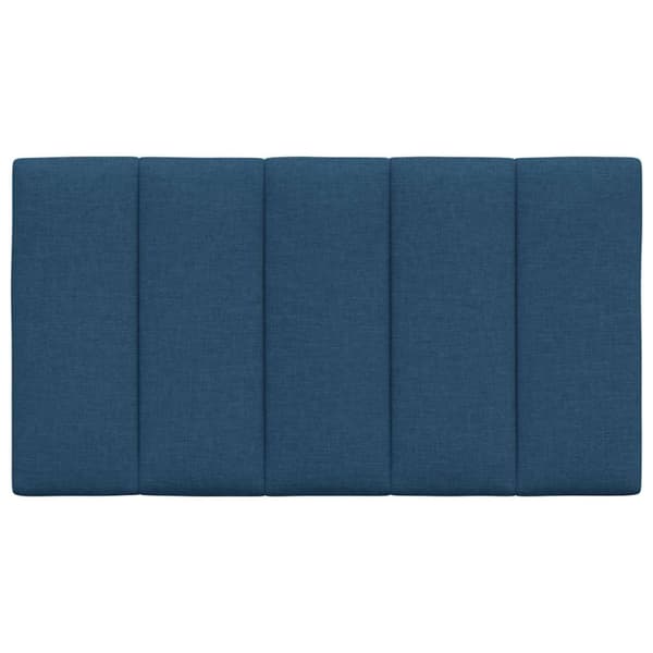 Headboard Cushion "Hanko" Blue 80 cm Fabric