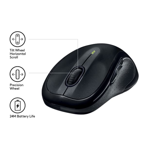 Logitech M510 datormöss RF Trådlös laser