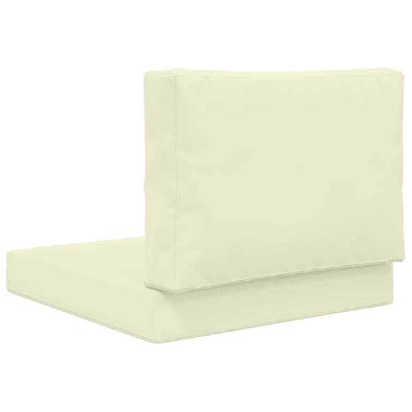Utomhus Soffa Kudde 2 pcs Kräm Polyester