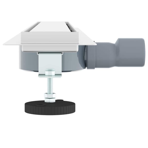 Duschavlopp 2-i-1 med 360° Siphon Silver 70 cm