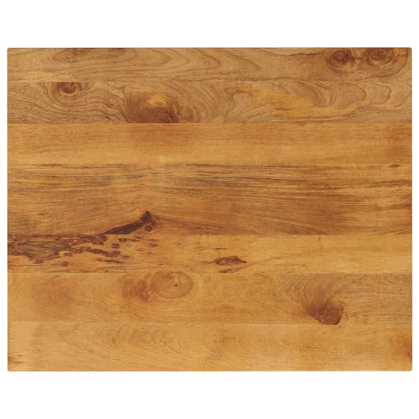 Bordsskiva 90x80x3,8 cm rektangulär massivt mango-trä