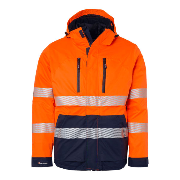 127 Jacket Fluorescent orange/navy Unisex
