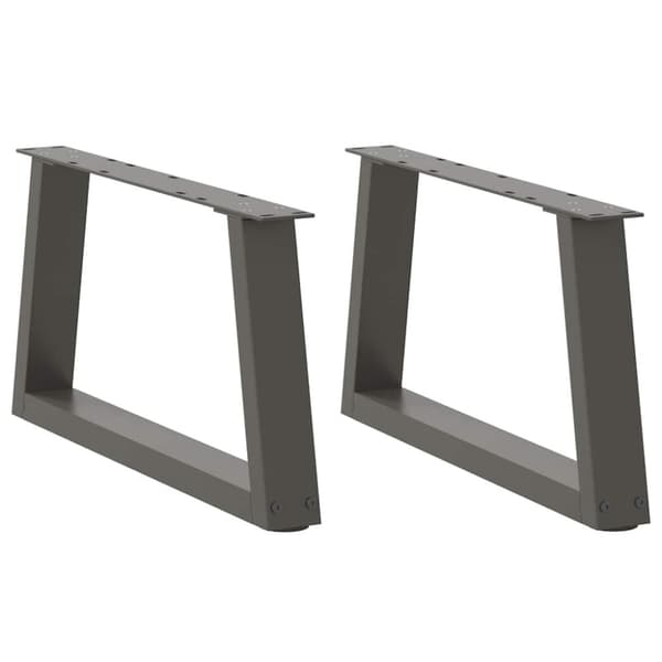 Soffbordsben V-formade 2 st antracit 50x(30-31,3) cm stål