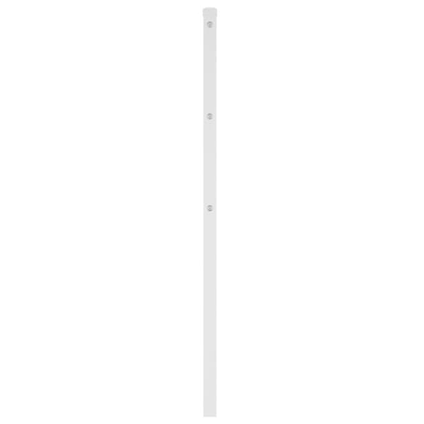 Ersättningsgavel metall vit 75 cm