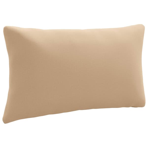 1-delad ryggkudde PUTTEN 100% Polyester Sand 80 x 40 x 15 cm