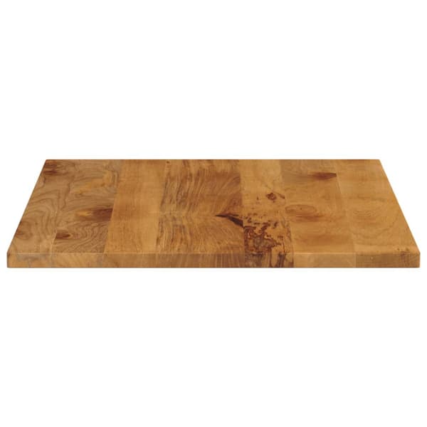 Bordsskiva 90x80x3,8 cm rektangulär massivt mango-trä