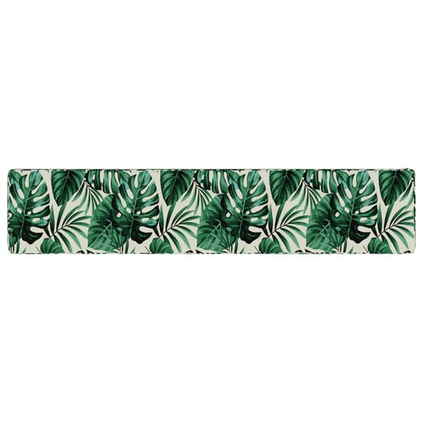 2-delade Bänk Kuddar VUGHT 2 st 100% Polyester Bladmönster