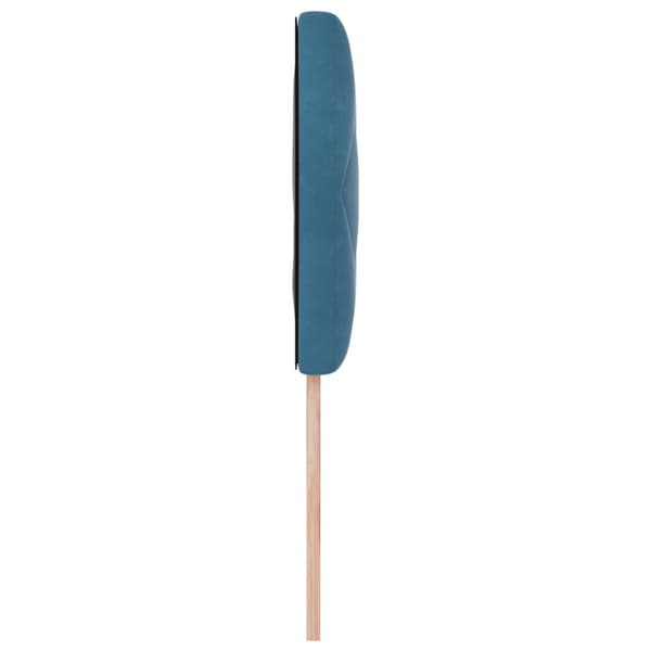 Huvudgavel Mörkblå 90 cm Sammet
