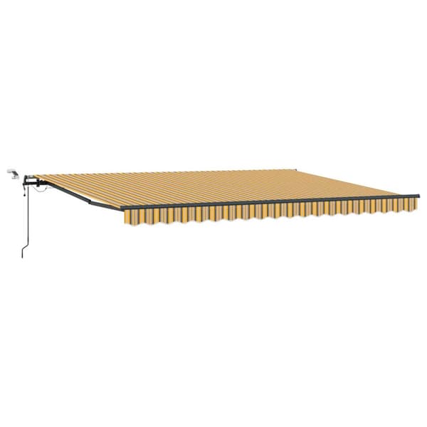 Markis tyg Flerfärgsdesign 450 × 350 cm Polyester