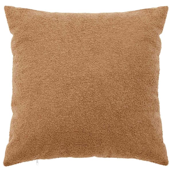 Kuddöverdrag 2 st HEERLEN Beige 55 x 55 cm Bouclé