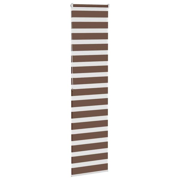 Plisserad persienn ljusgrå 70x200 cm tyg bredd 69,4cm polyester