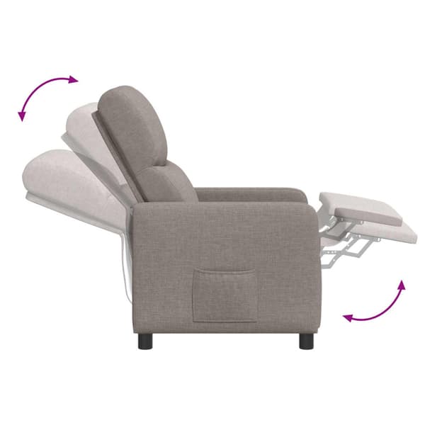 Recliner Taupe
