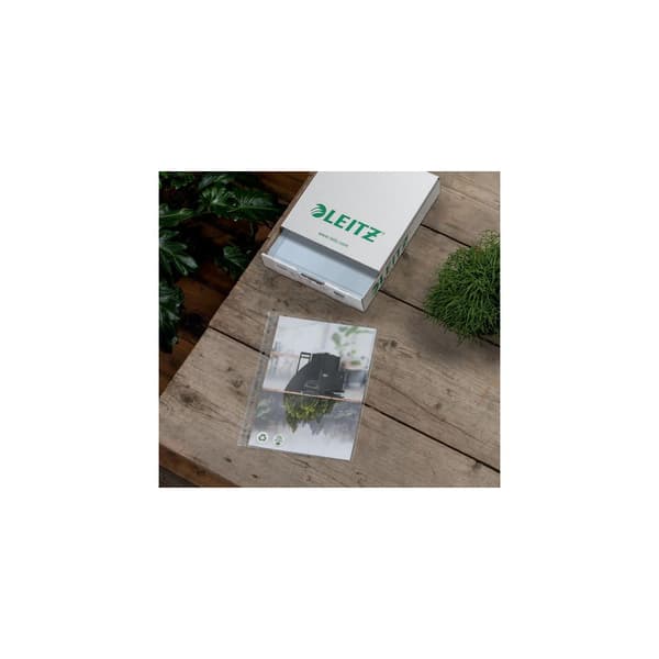 Plastficka LEITZ recycled A4 0,09 100/fp