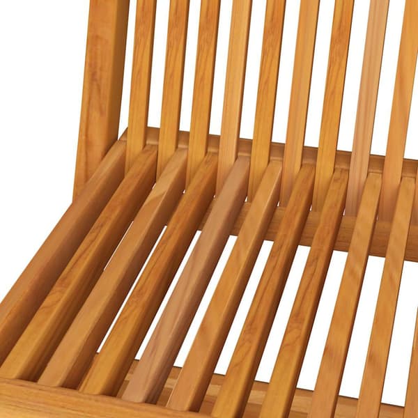 Trädgårdsstolar med grå dynor 4 st massiv teak