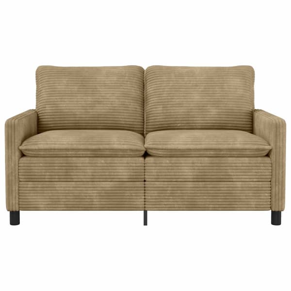 Soffa Taupe 156 x 81 x 87,5 cm Polyester
